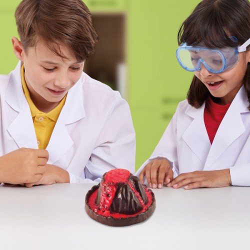 VOLCANO LAB ERUPTING
