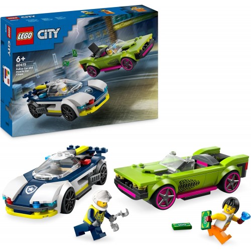 60415 CITY POLICE CAR & MUSCLE CAR