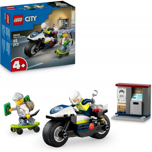 60455 CITY POLICE MOTORCYCLE CHASE