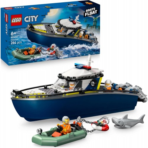 60456 CITY POLICE BOAT CHASE