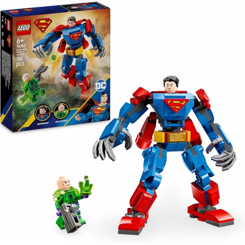 76302 SUPERMAN MECH VS LEX LUTHOR