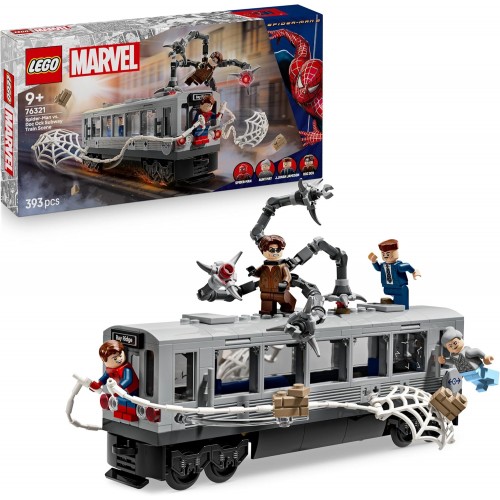 76321 SH SPIDERMAN SUBWAY TRAIN