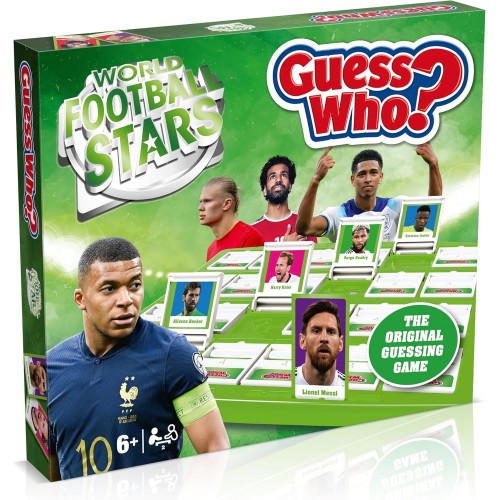 GUESS WHO WORLD FOOTBALL STARS