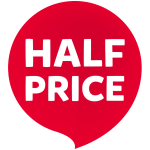 Half price