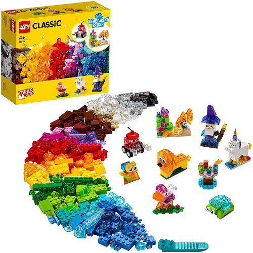 LEGO TRANSPARENT BRICKS