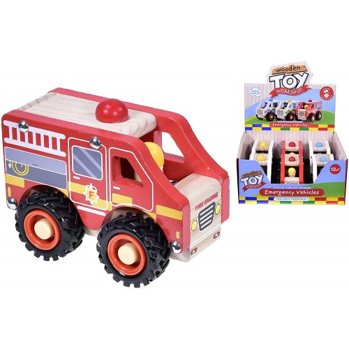 WOODEN EMERGENCY VEHICLE
