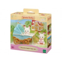 5432 SF CHOCOLATE RABBIT TWINS SET 5432 SF CHOCOLATE RABBIT TWINS SET