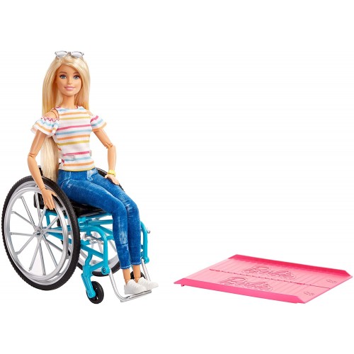 BARBIE WHEELCHAIR BLONDE