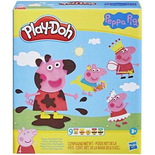 PLAYDOH PEPPA STYLIN SET