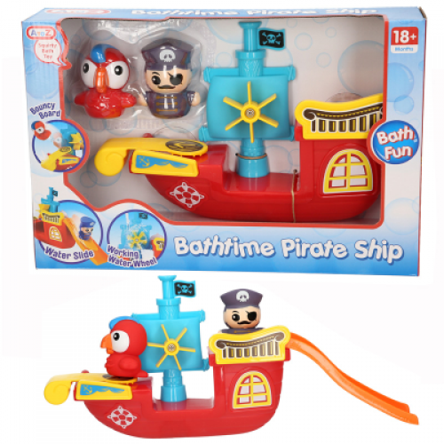 BATH BUDDIES PIRATE SHIP