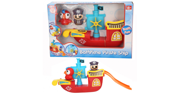 Bath time pirate sales ship