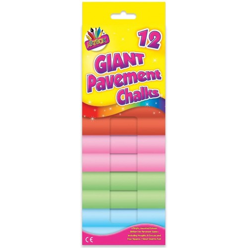 TALLON 12 GIANT PAVEMENT CHALKS