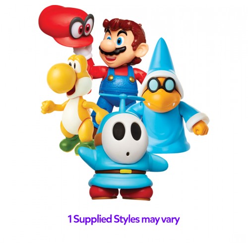 Super Mario 4"  Figures - 1 Supplied