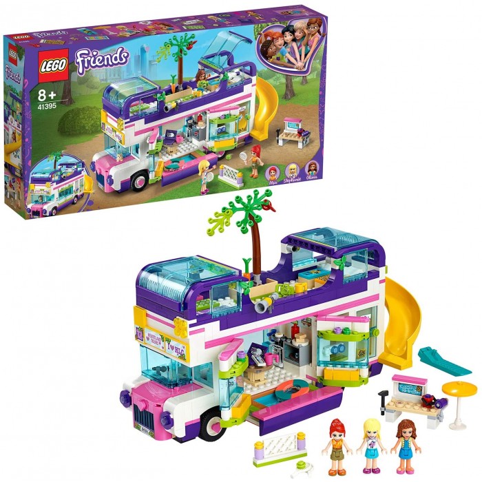 bus with slide toy