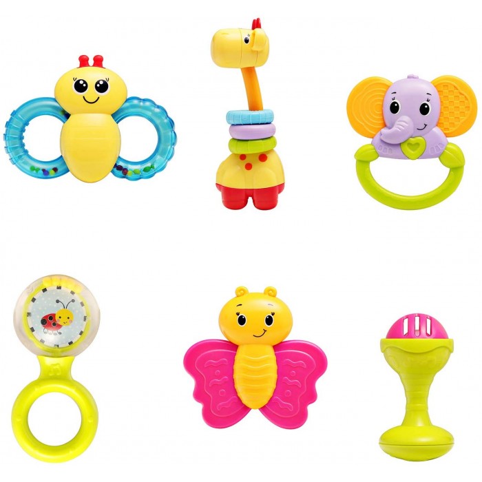 baby rattles and teethers